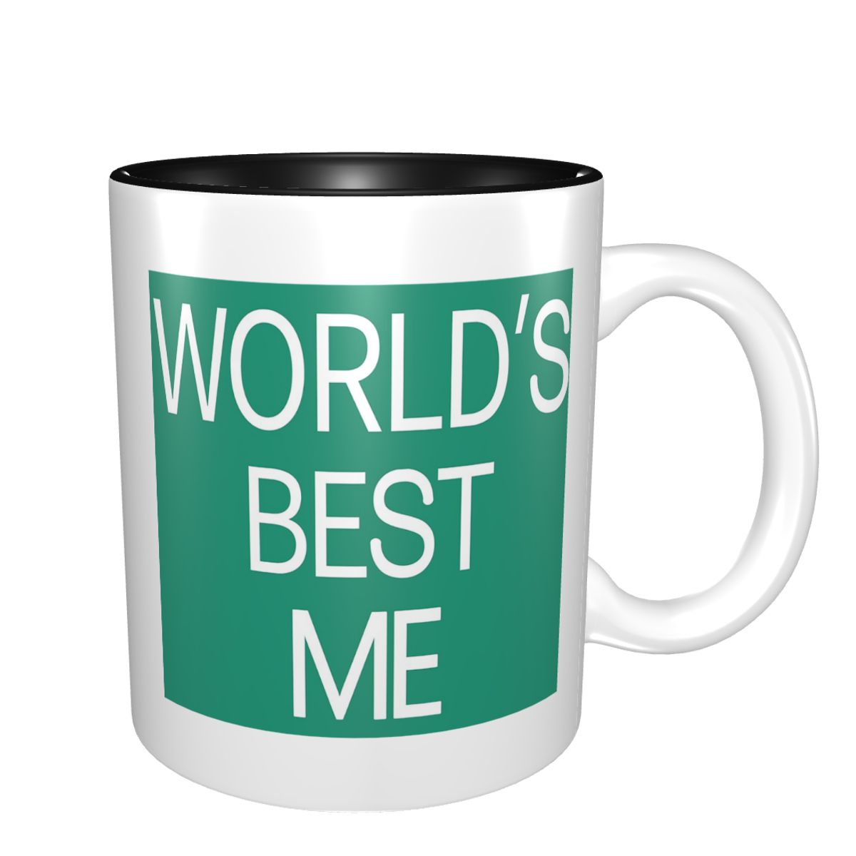Coffee Tea You And Me - 世界最高の私マグカップ 面白いセラミックコーヒーカップ ティーカップ ミルクカップ ドリンクウェア 女性男性へのギフト