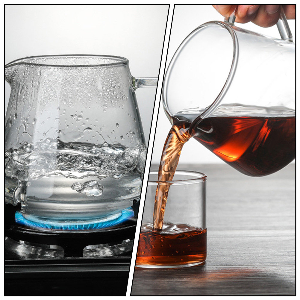 Coffee Tea Home - 1個入り 650ml 高透明ガラスケトル 温冷飲料用 コーヒーポット ガラスティーポット