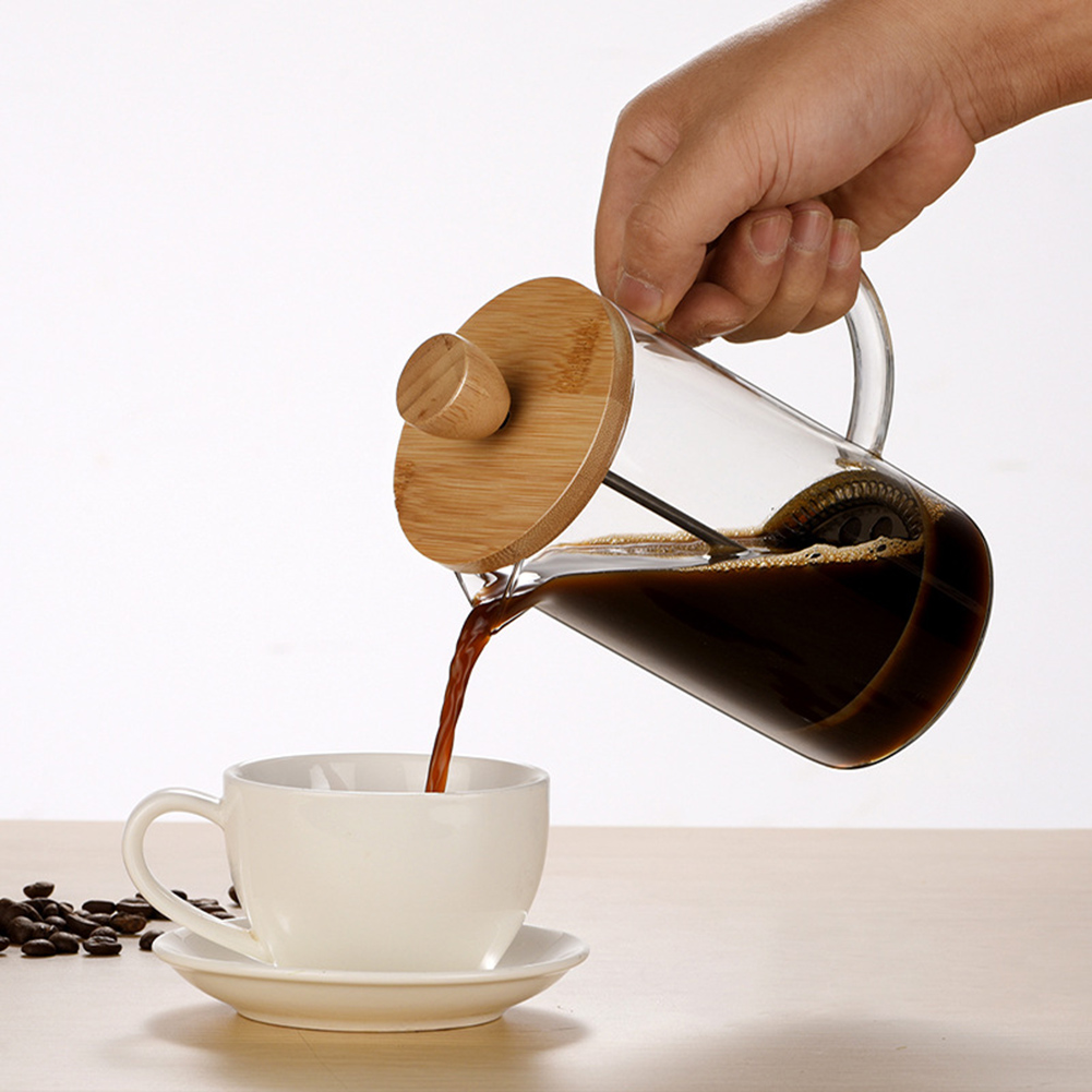 Coffee Tea Home - 多用途ホームフレンチフィルタープレスポット多機能コーヒー愛好家向けのコーヒーやお茶に最適