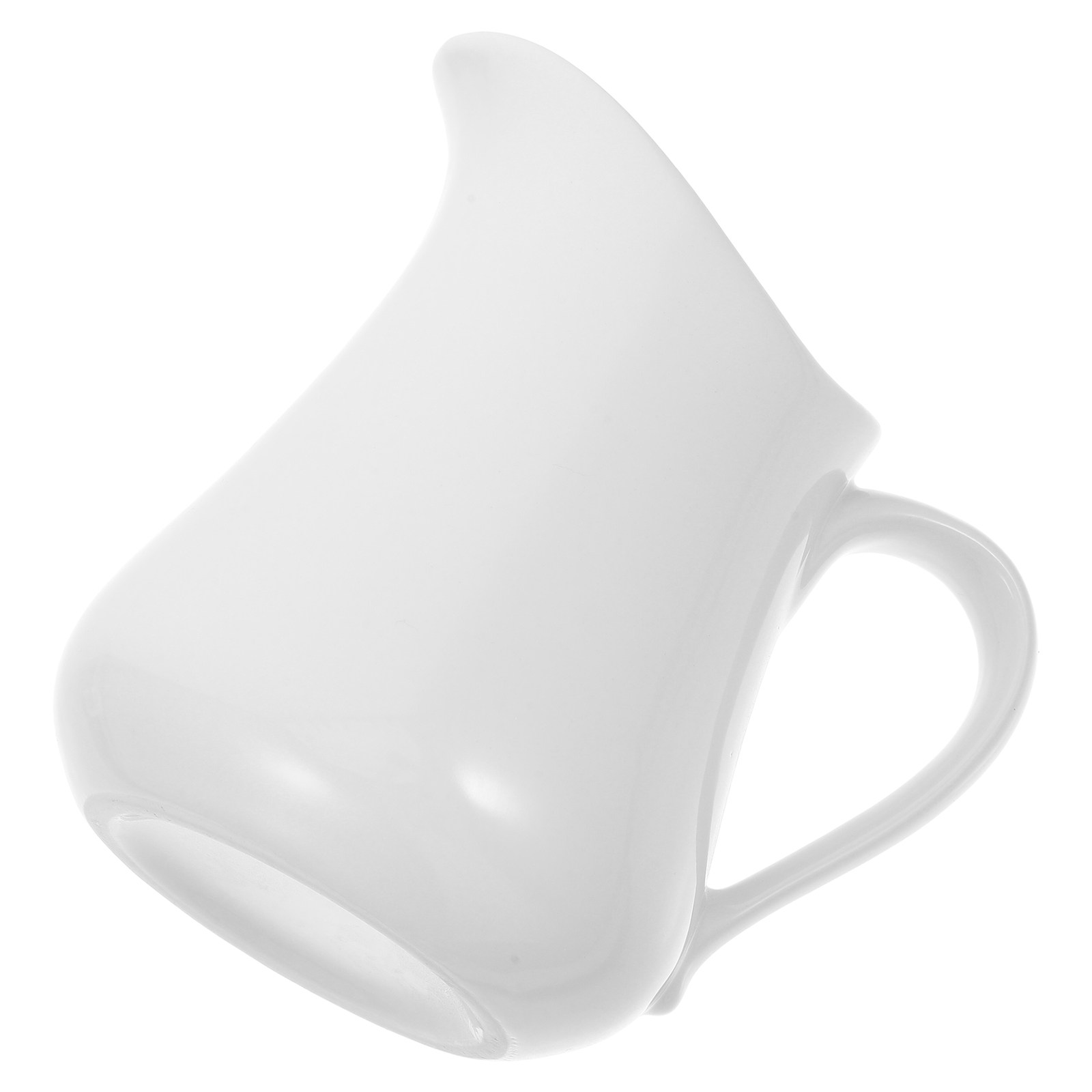 Coffee Tea Creamer - セラミックジャグ 1000ml スムーズでエレガントな注ぎ口デザイン コーヒー、紅茶、キッチン用クリームピッチャー、泡立てピッチャー 小型