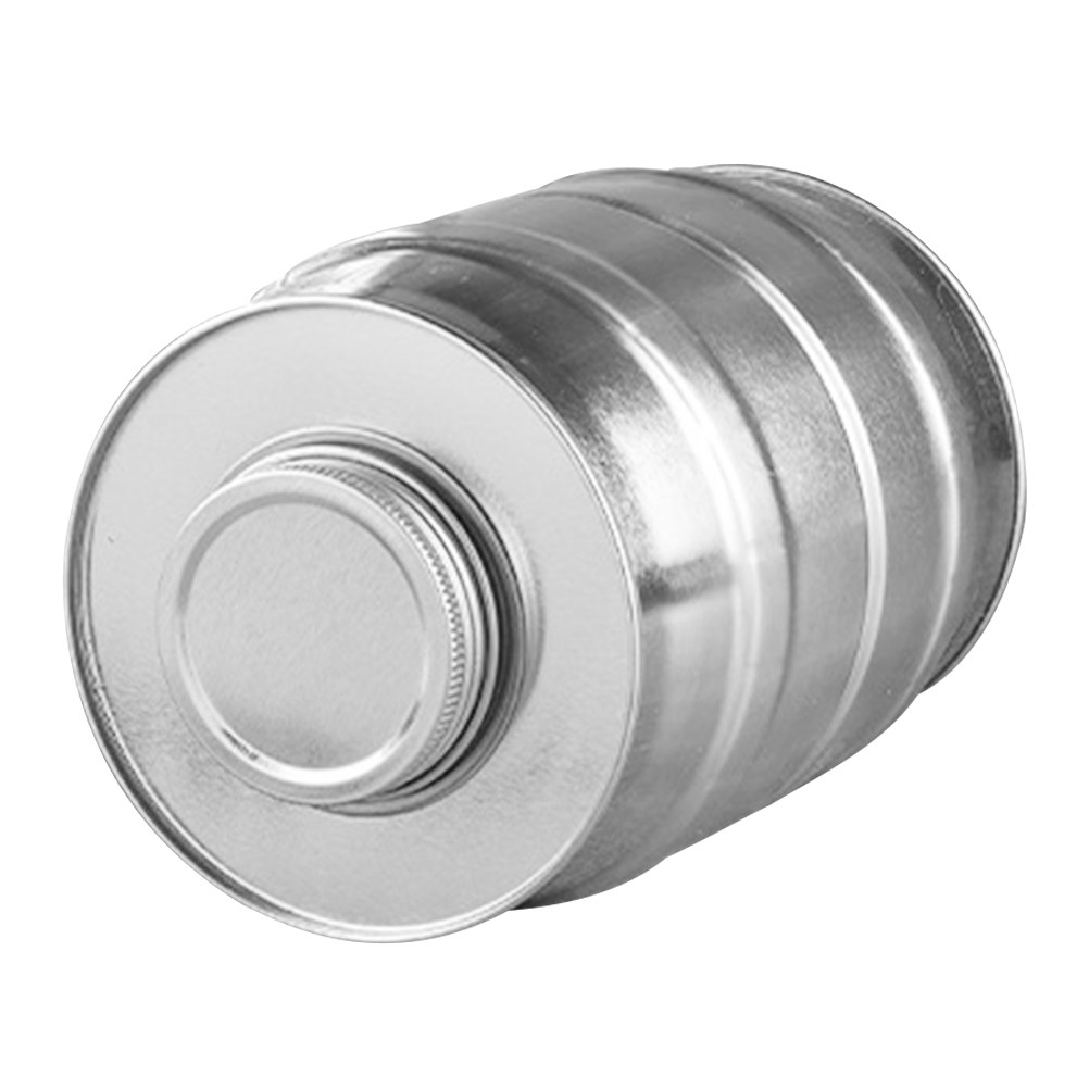 気密性の高いコーヒー缶、バルブ付きワイン樽型のブリキ素材、新 - Coffee Tea Sugar Canisters のレビューと価格