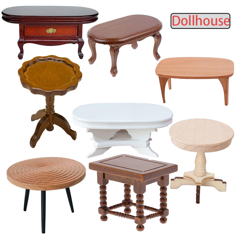 1:12 ドールハウスミニチュアラウンドテーブルティーテーブ - Coffee Tea & Espresso Appliances のレビューと価格