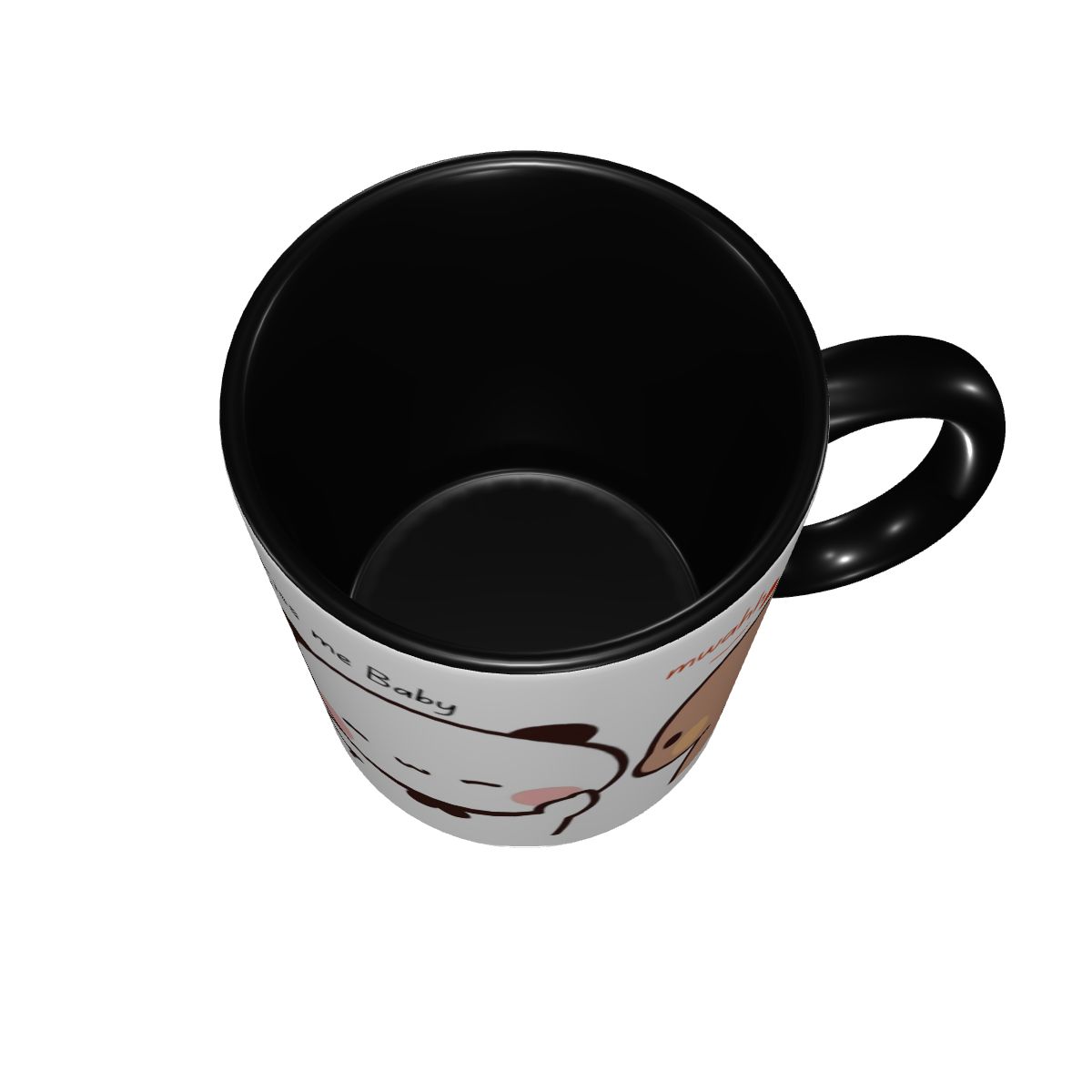 パーソナライズされた「キスミー・ベイビー・ムワ・ブブ・ドゥド - Coffee Tea You And Me のレビューと価格