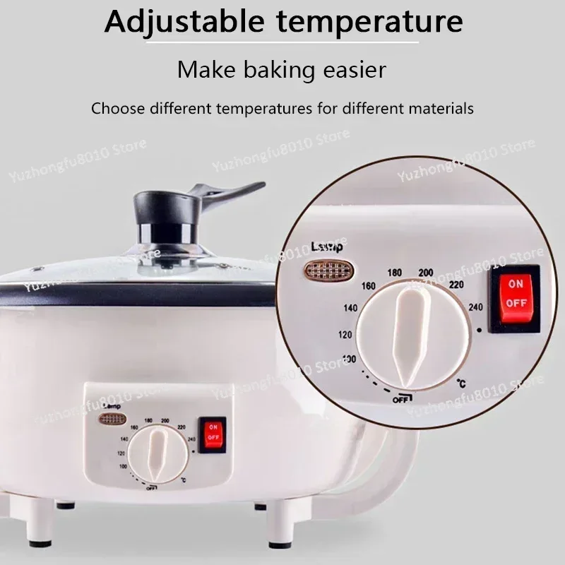 デスクトップ220Vコーヒー焙煎機、コーヒー豆焙煎機、皮むき - Coffee Tea Roasters のレビューと価格