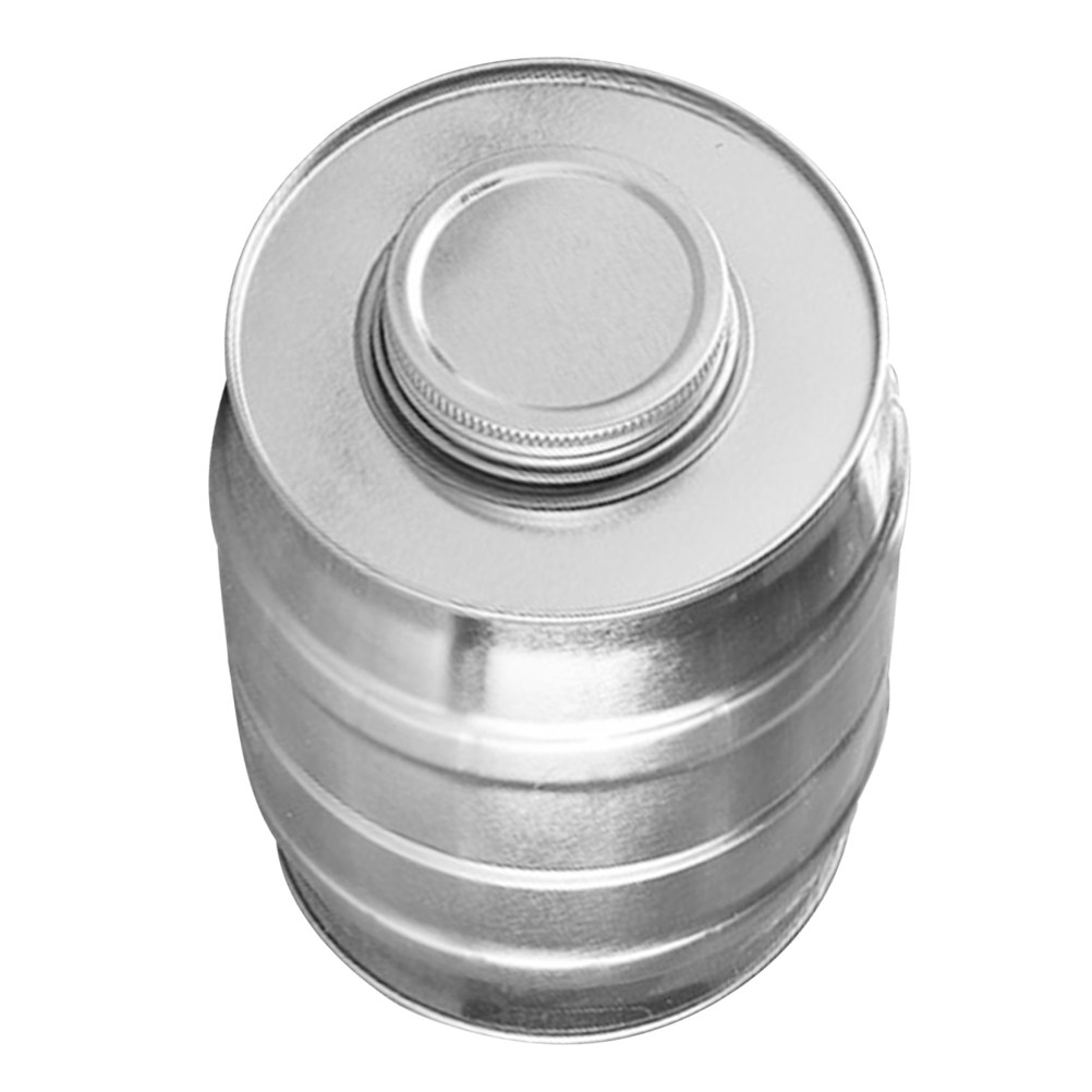 レトロなワイン樽型のブリキ製コーヒー容器、豆、挽いたコーヒー - Coffee Tea Sugar Canisters のレビューと価格