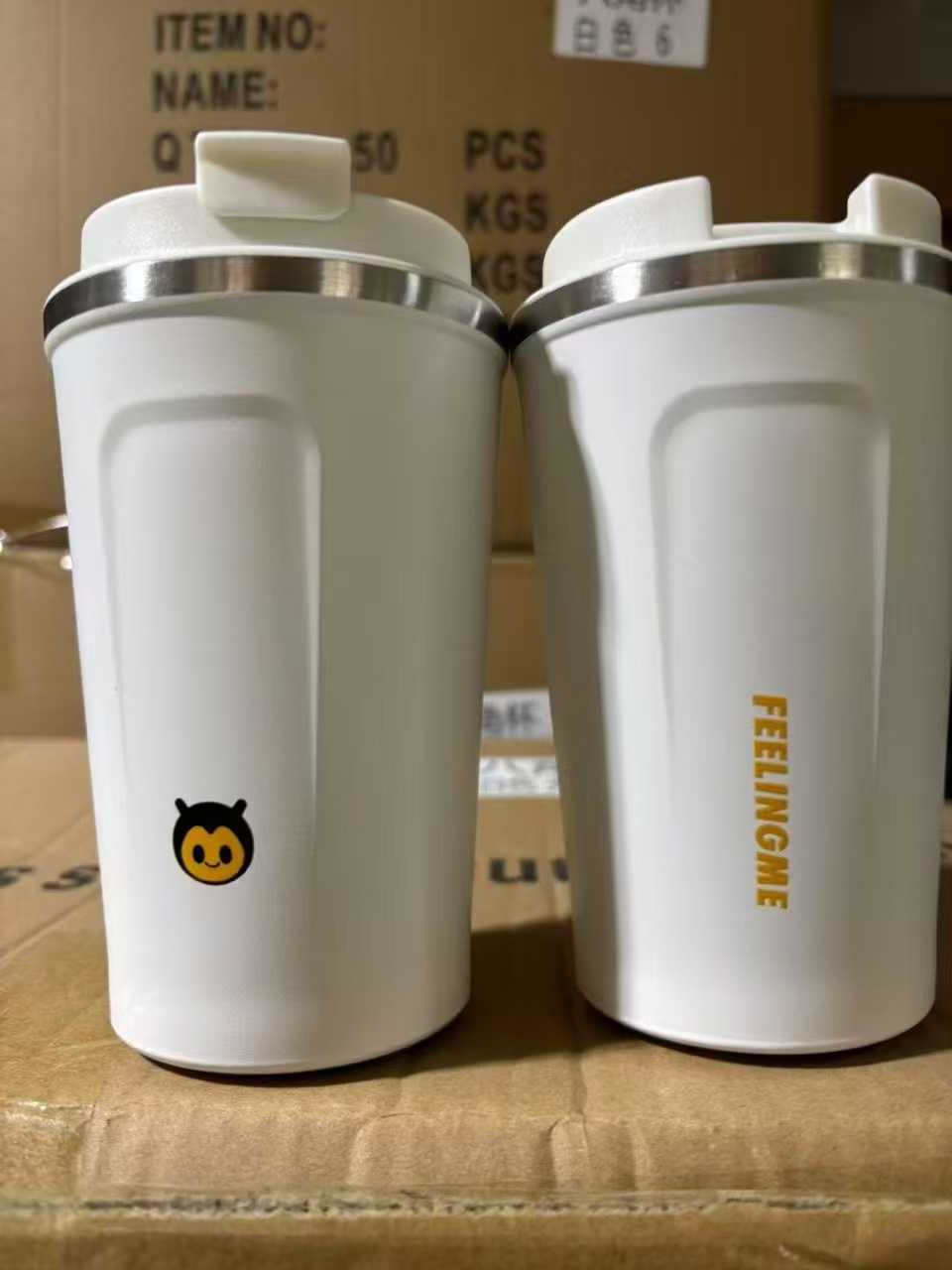 カスタムあなたのロゴ画像パターンマルチオフィスコーヒー魔法瓶 - Coffee Tea Picture のレビューと価格