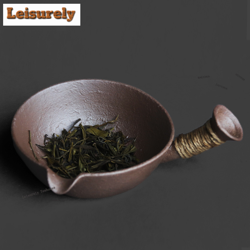 粗陶器の古土泥製サイドハンドル付き焙煎茶スプーン、茶道用、茶 - Coffee Tea Roasters のレビューと価格