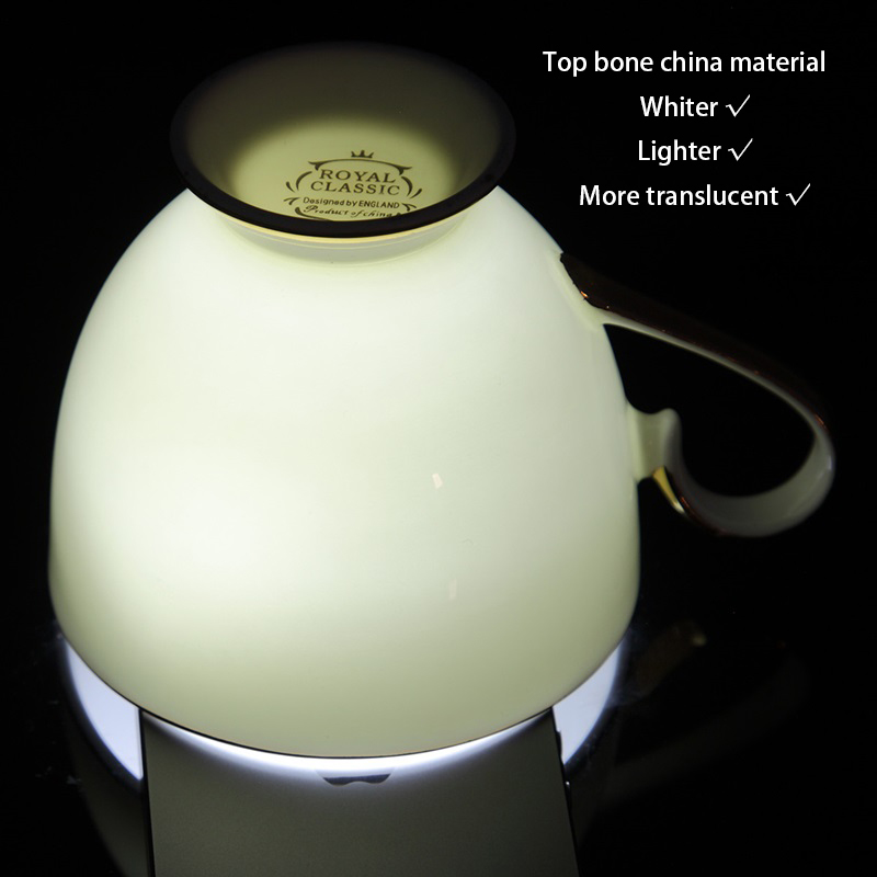 グレースボーンチャイナコーヒーセットホワイトゴールド磁器ティ - Coffee Tea Creamer のレビューと価格