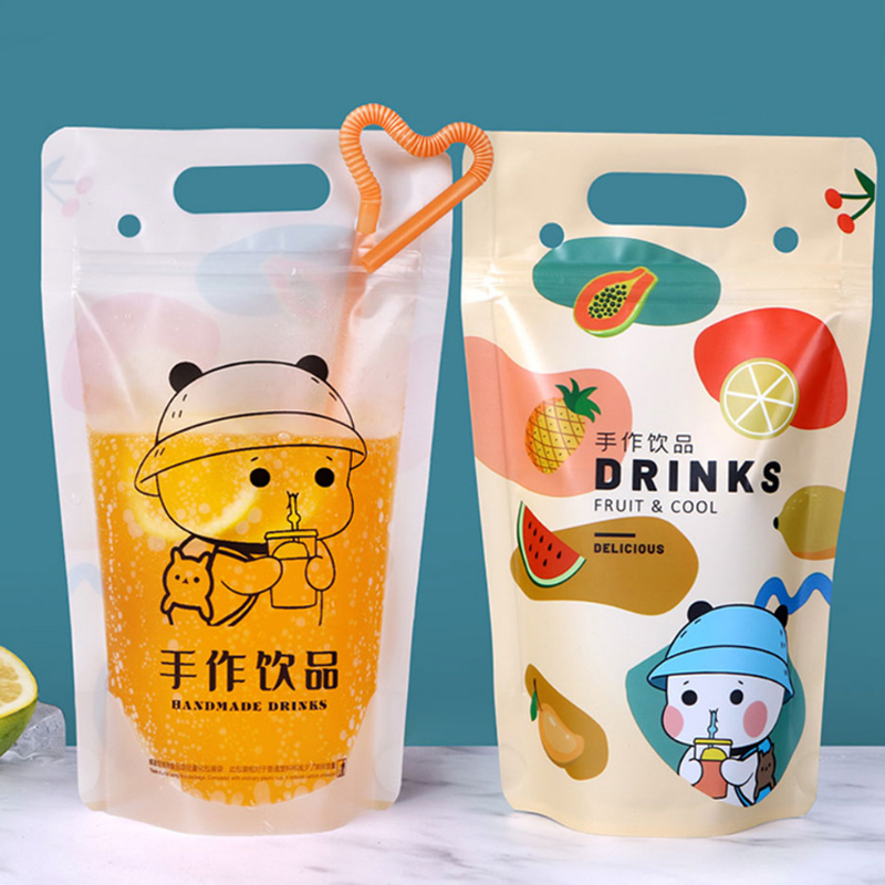 ジュース、コーヒー、ミルクティー用の透明飲料包装袋のカスタム - Coffee Tea & Espresso Appliances のレビューと価格