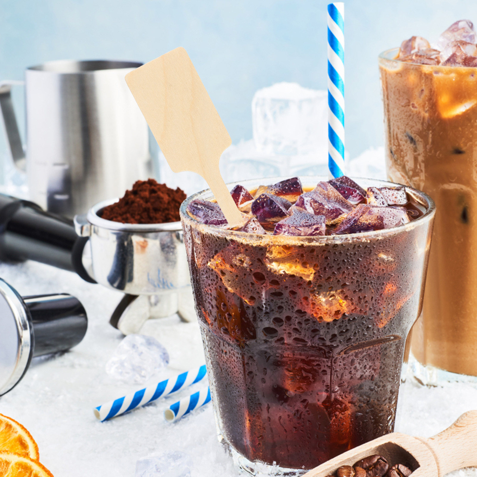100本入り木製コーヒースティック 使い捨て攪拌棒 ホット・ - Coffee Tea Home のレビューと価格
