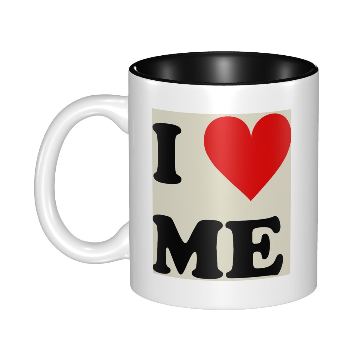 I Love Me ハートマグ 面白いセラミックコーヒーカッ - Coffee Tea You And Me のレビューと価格