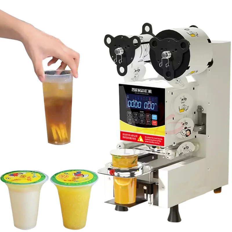 LYプラスチック製紙コップシーリングマシン、ミルクティー、コ - Coffee Tea & Espresso Appliances のレビューと価格