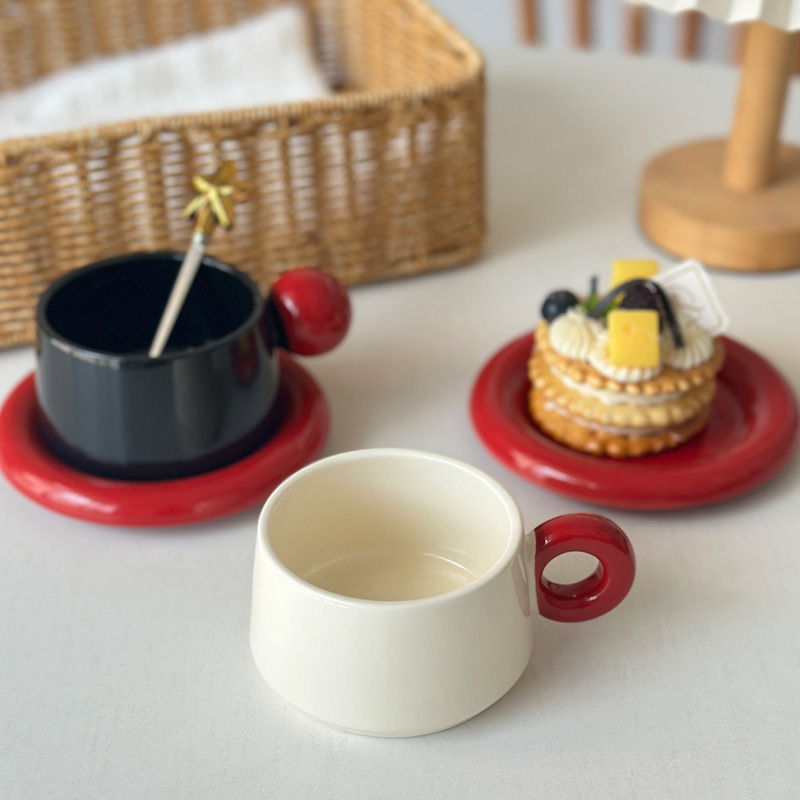 210mlセラミックコーヒーカップ＆ディッシュセット フレン - Coffee Tea Festival のレビューと価格
