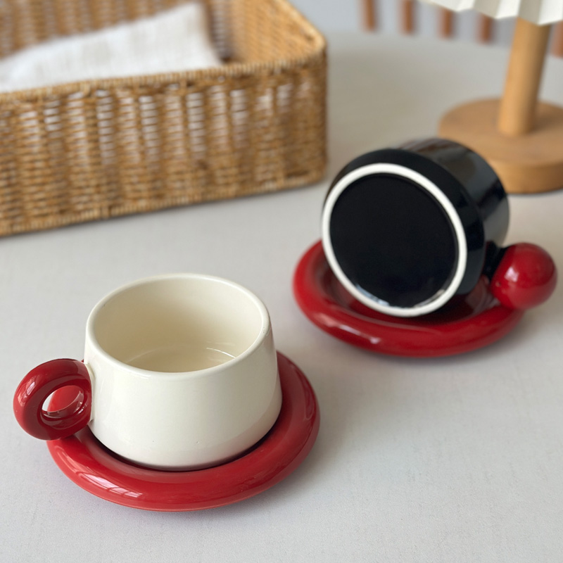 210mlセラミックコーヒーカップ＆ディッシュセット フレン - Coffee Tea Festival のレビューと価格