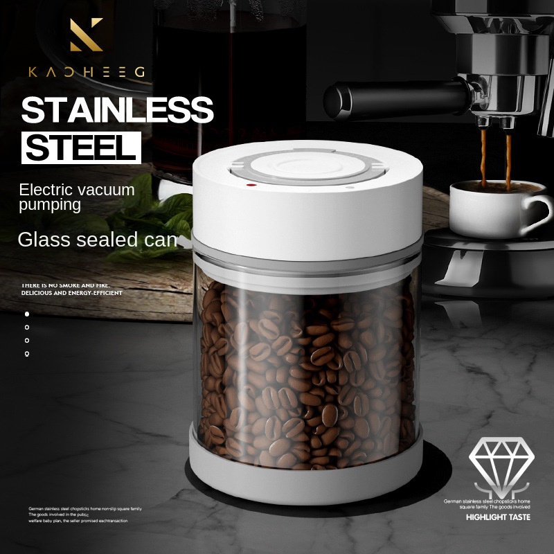 Electric Vacuum Coffee Beans G - Coffee Tea Sugar Canisters のレビューと価格