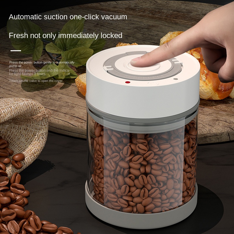 Electric Vacuum Coffee Beans G - Coffee Tea Sugar Canisters のレビューと価格