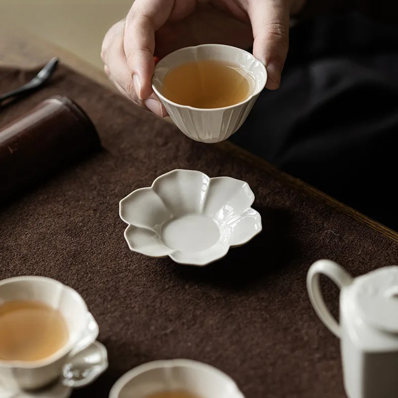 植物灰ひまわりコースター高級コーヒーカップ用ベース家庭用断熱 - Coffee Tea Games のレビューと価格