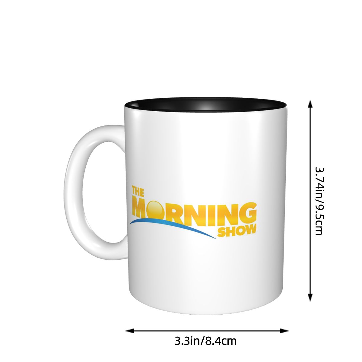 モーニングショーロゴベクターグラデーションマグ面白いセラミッ - Morning Tea Coffee のレビューと価格