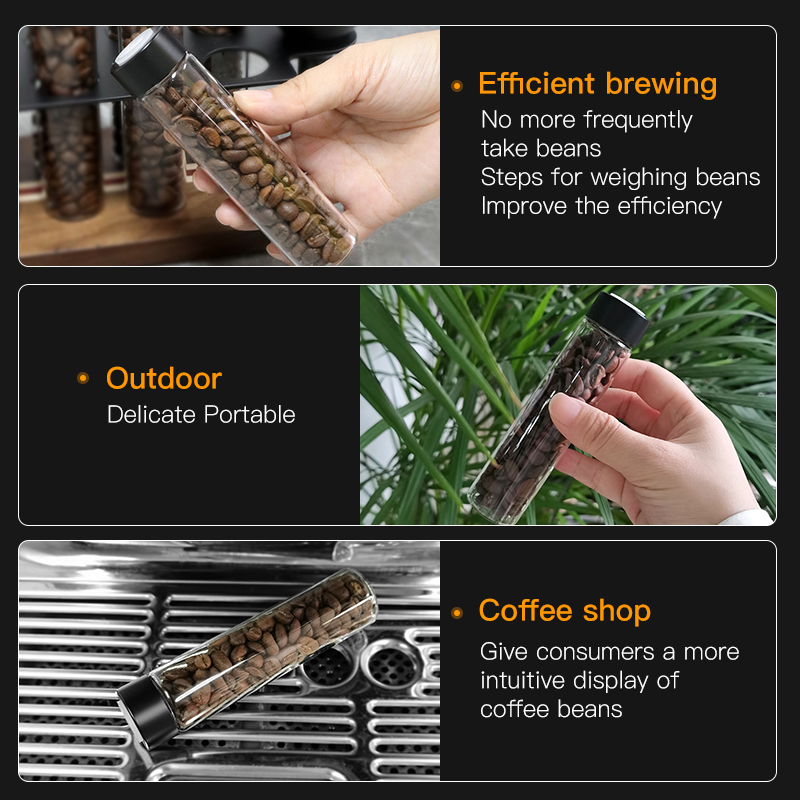 AliKisscafe コーヒー豆収納容器ディスプレイラック - Coffee Tea Games のレビューと価格
