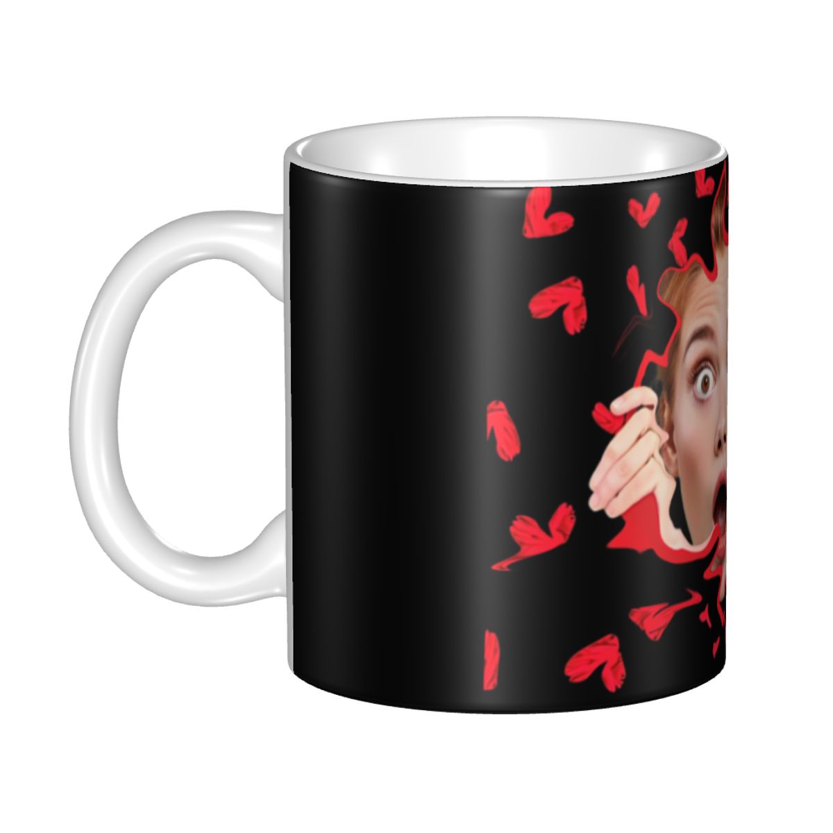 カスタムカップル写真 カスタム顔入り パーソナライズされた親 - Coffee Tea Picture のレビューと価格