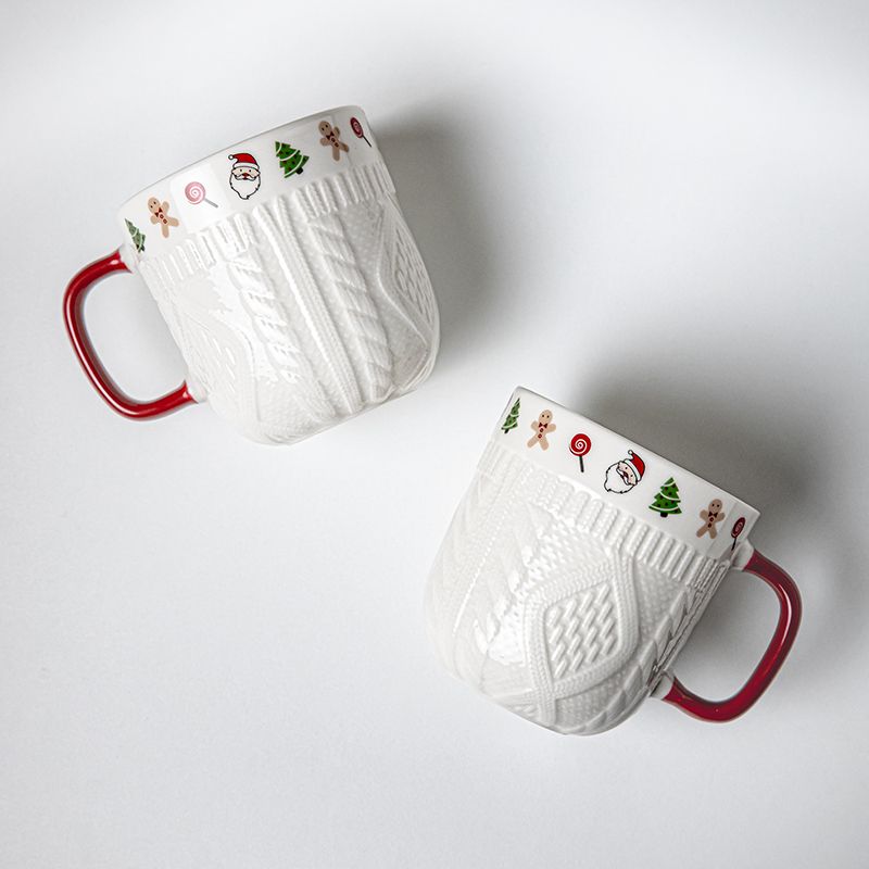 380ml クリスマスセーター セラミックマグ お祝いホリデ - Coffee Tea Festival のレビューと価格