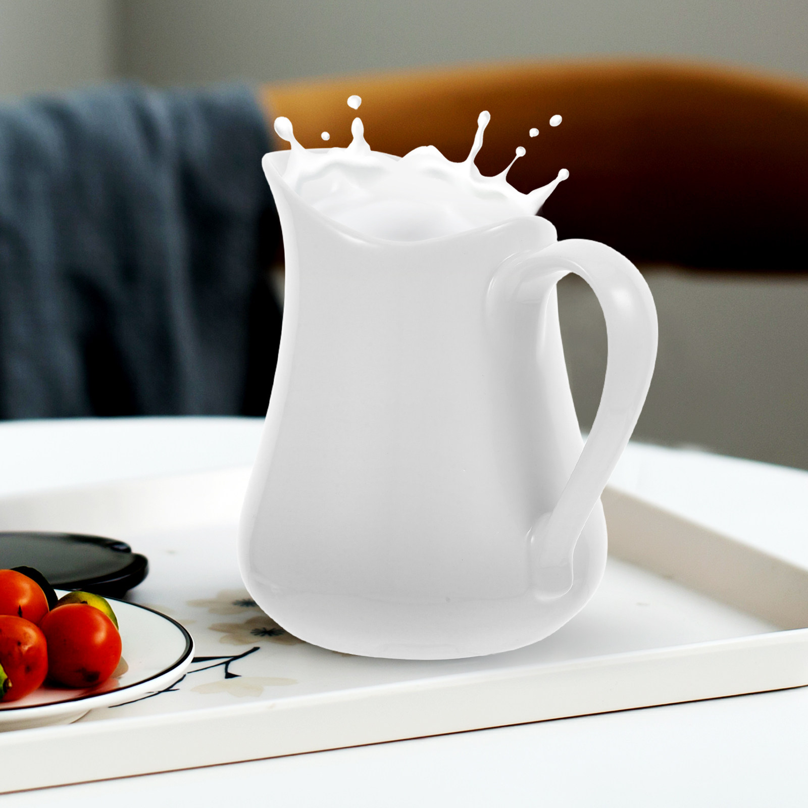 セラミックジャグ 1000ml スムーズでエレガントな注ぎ口 - Coffee Tea Creamer のレビューと価格