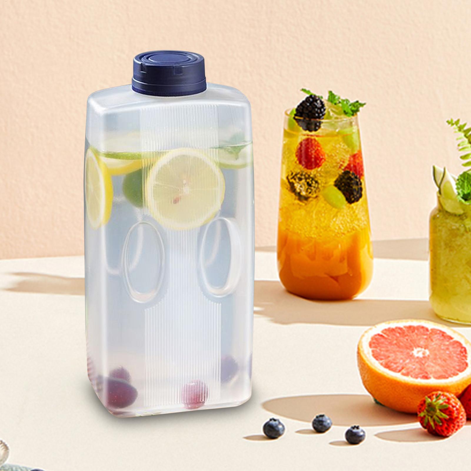 2Lジュースディスペンサー、漏れ防止飲料容器、目盛り付き、耐 - Coffee Tea Containers のレビューと価格