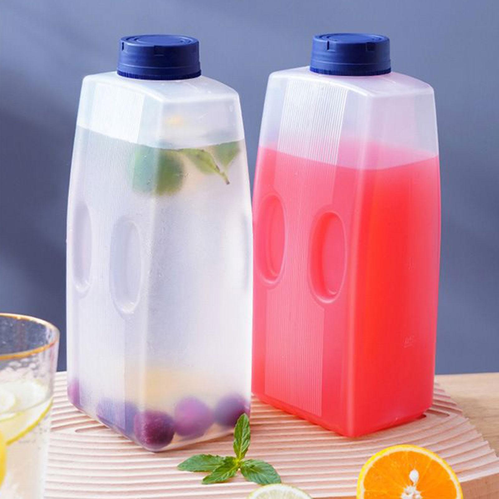 2Lジュースディスペンサー、漏れ防止飲料容器、目盛り付き、耐 - Coffee Tea Containers のレビューと価格