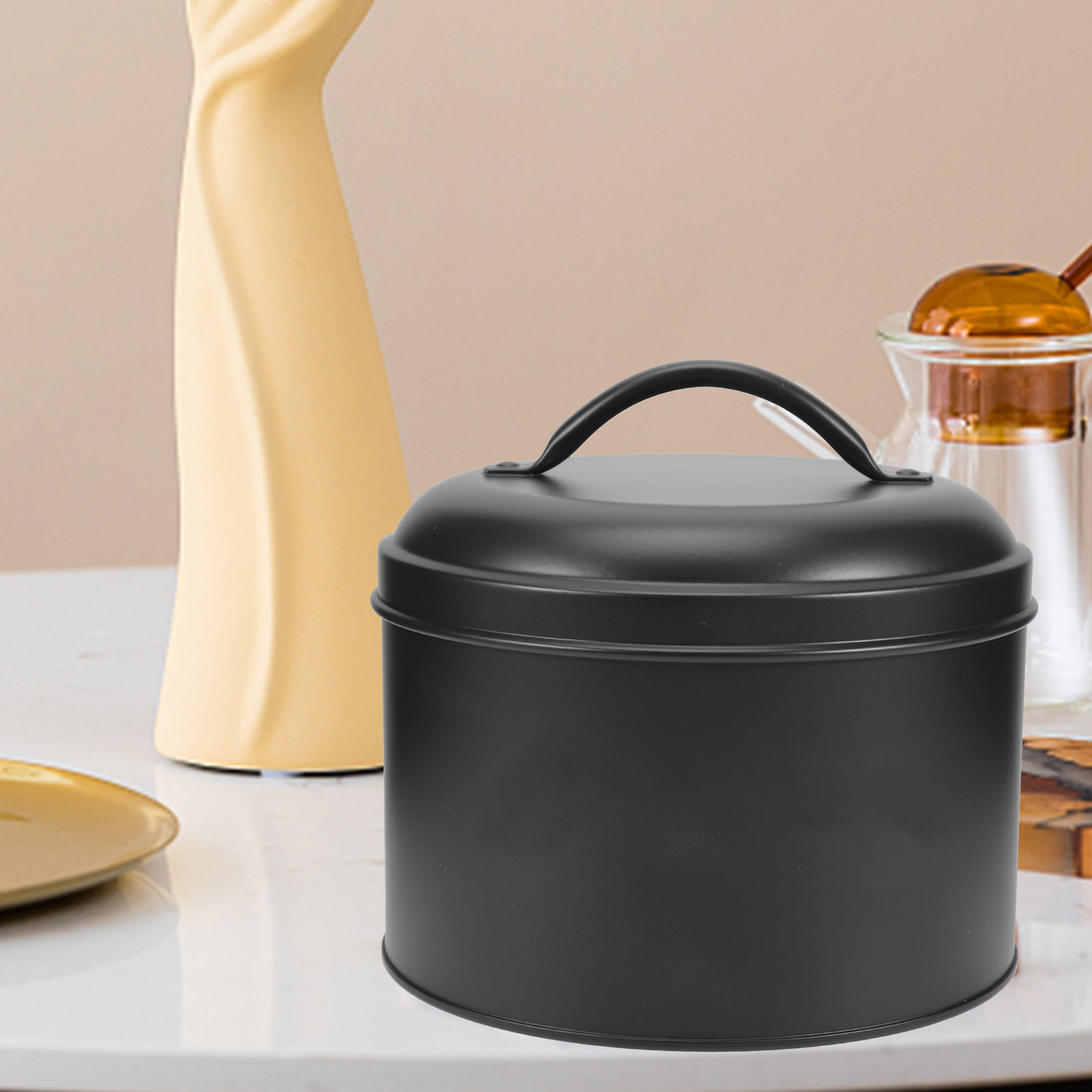 金属製食品保存容器 密閉型キャニスター コーヒー豆、シリアル - Coffee Tea Sugar Canisters のレビューと価格