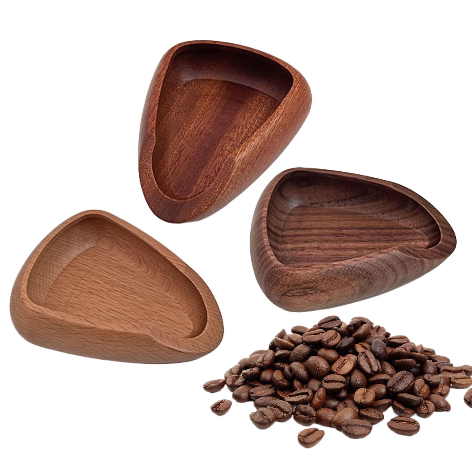 コーヒー豆計量ボウルコーヒー投与トレイ木製頑丈な茶葉ディスプ - Coffee Tea And Bean Leaf のレビューと価格