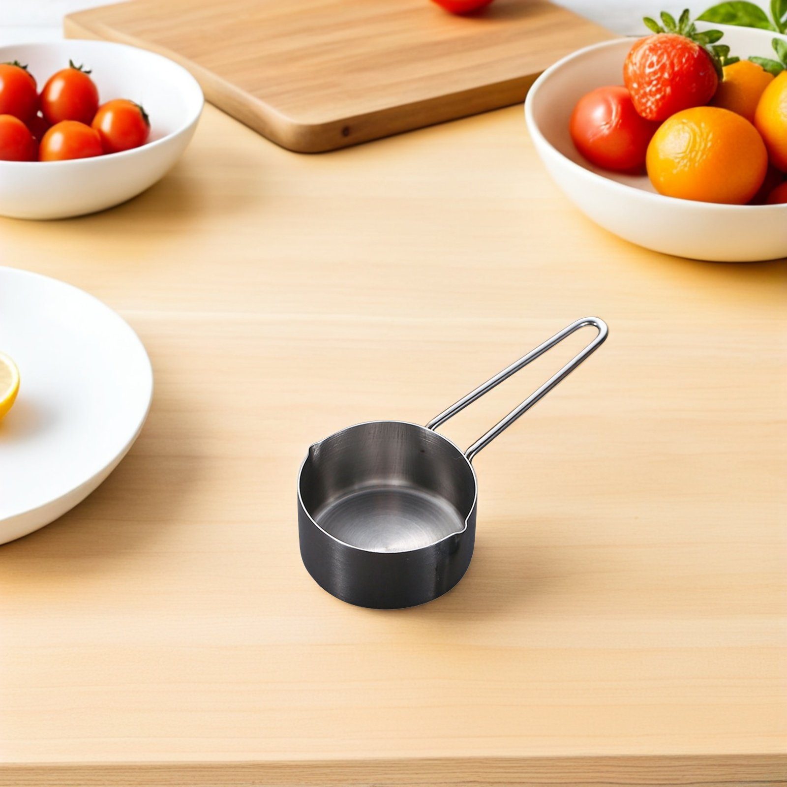 ステンレス製計量スプーン 小型 人間工学に基づいたハンドル  - Coffee Tea And Bean Leaf のレビューと価格